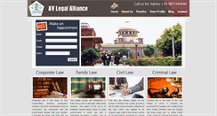 Desktop Screenshot of delhilegalservices.com